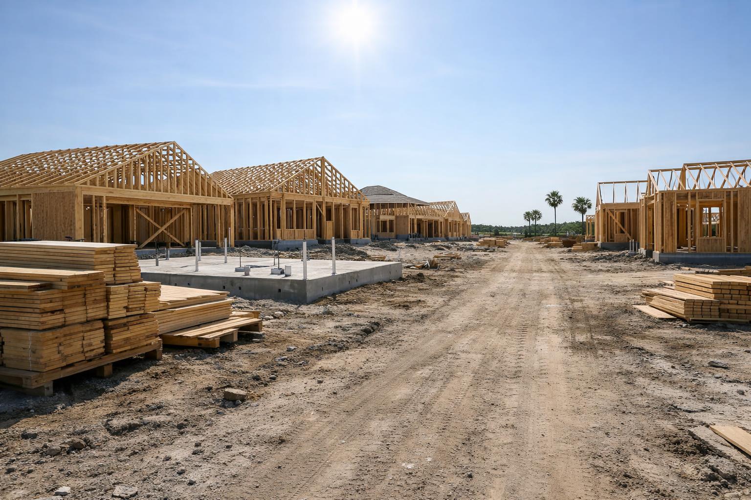 Florida Metros Record Nearly 7,500 New-Home Permits in June, Led by Tampa and Southwest Florida